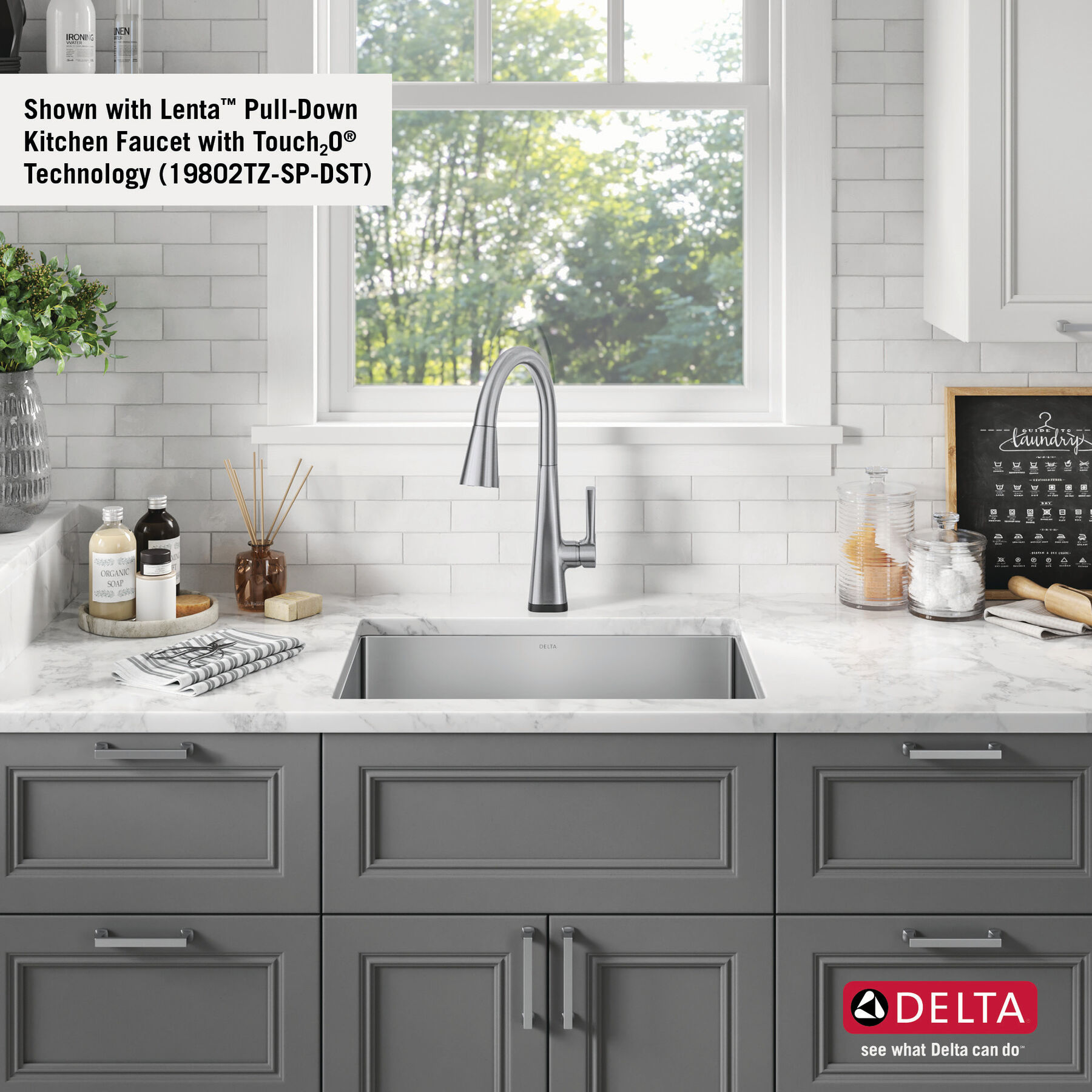 24” Undermount Stainless Steel Single Bowl Laundry Utility Kitchen Sink with Accessories, image 13